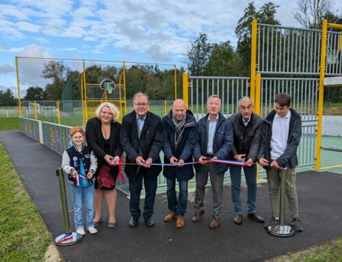 Inauguration du City stade à Schweighouse sur Moder