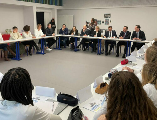 Journée nationale de lutte contre le harcèlement scolaire : visite du collège Marcel Weinum à Brumath