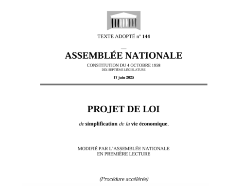 Un premier pas vers une implification de la vie économique