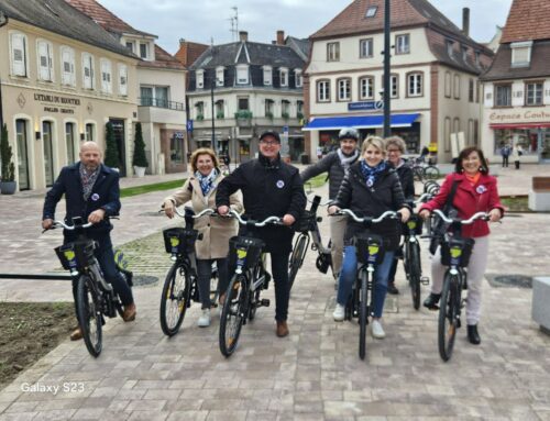 La Région lance le service Fluo Vélo à la gare de Haguenau