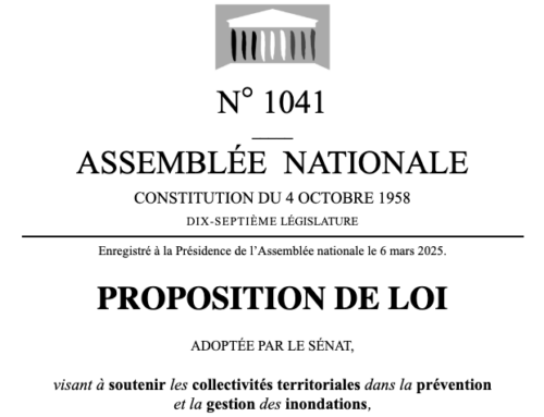 Proposition de loi visant à soutenir les collectivités territoriales dans la prévention et la gestion des inondations