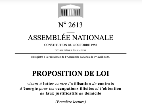Prévenir l’utilisation de contrats d’énergie pour légitimer des occupations illicites