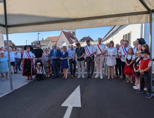 Inauguration du nouveau lieu de vie de Schirrhein